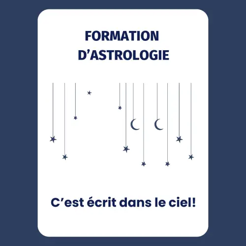 Formation C'est écrit dans le ciel