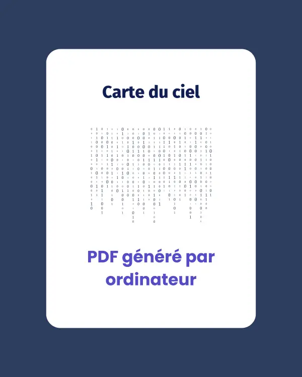 Votre thème de naissance